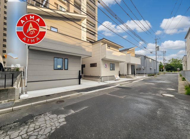 福岡市東区原田4丁目第3-3棟（1号棟）　の前面道路含む現地写真|見学の時間などお気軽にお問い合わせ下さい。