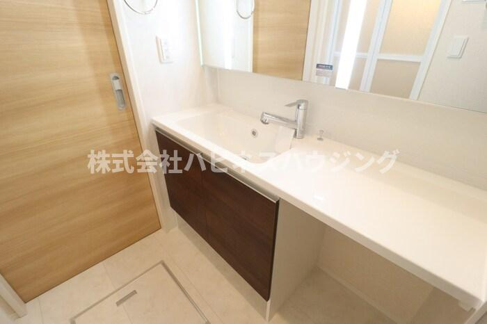 サニークレストの独立洗面台