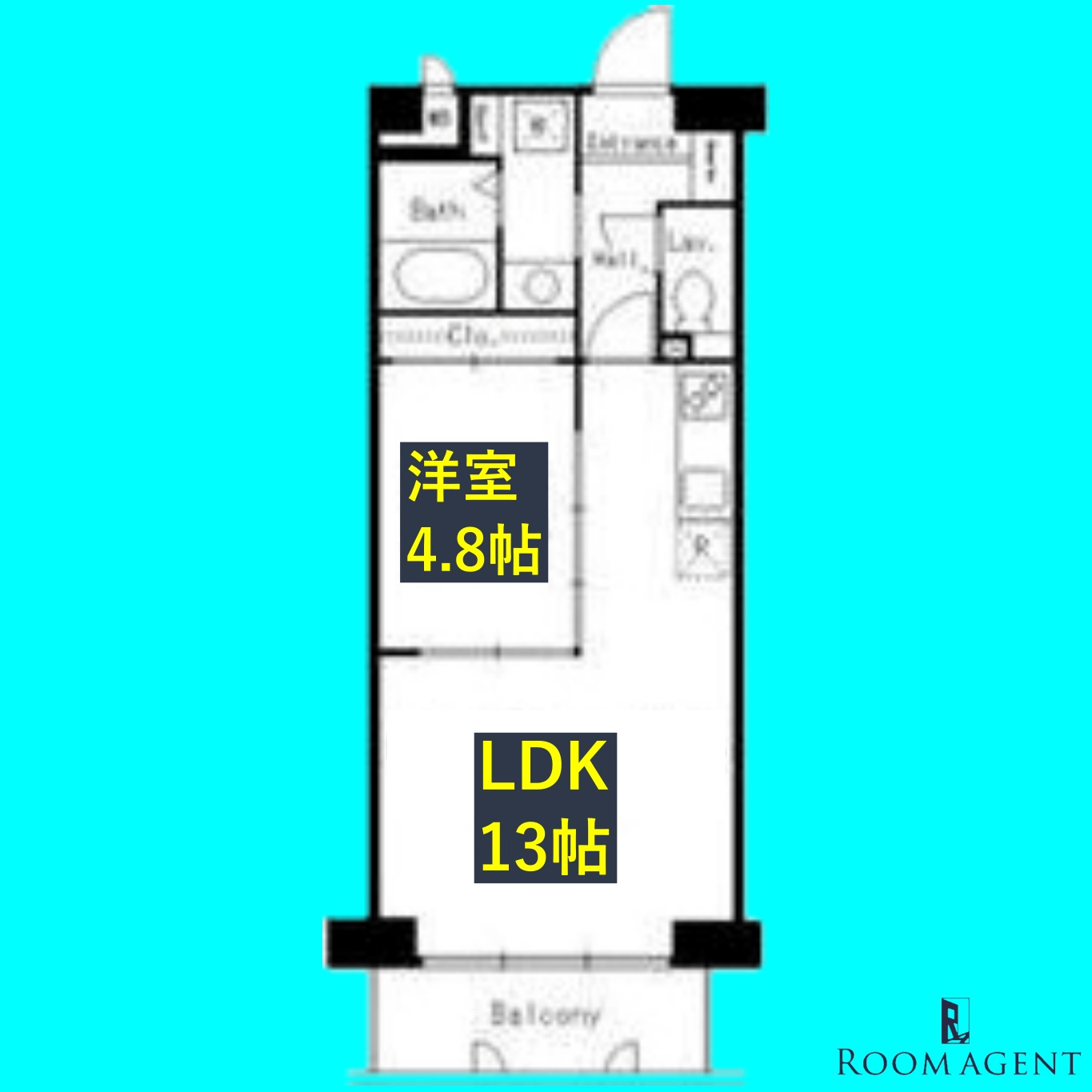 ルーエ千種の間取り