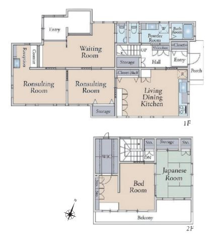 【間取り】 | 西東京市泉町４丁目　中古戸建て | 4LDK・土地面積210.15ｍ2・建物面積125.26ｍ2