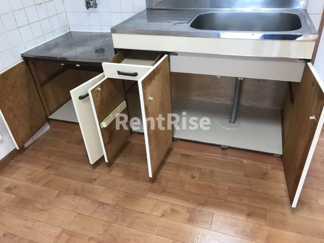 パークヒルズ２１３のキッチン|キッチン収納(イメージ)