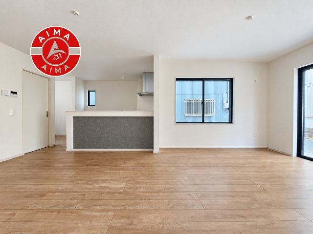 福岡市東区原田4丁目第3-3棟（3号棟）　の居間・リビング|多くの時間を過すことになるリビングだからこそ、いつも穏やかな空間・解放感が味わえ毎日が充実します。