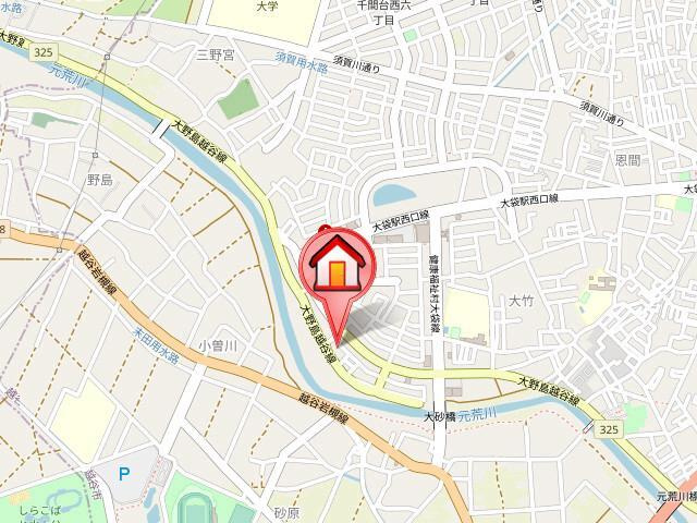 ベルリードの地図