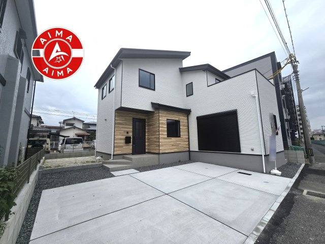福岡市南区井尻2丁目第1-1棟（1号棟）　の外観|デザイン性のある外観です。