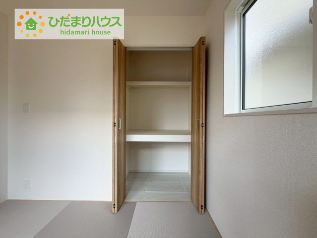 郡山市安積町南長久保1丁目　新築戸建　１号棟の収納|各居室にはしっかりと収納を完備！