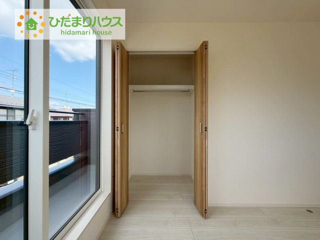 郡山市安積町南長久保1丁目　新築戸建　１号棟の収納|洋室A　収納