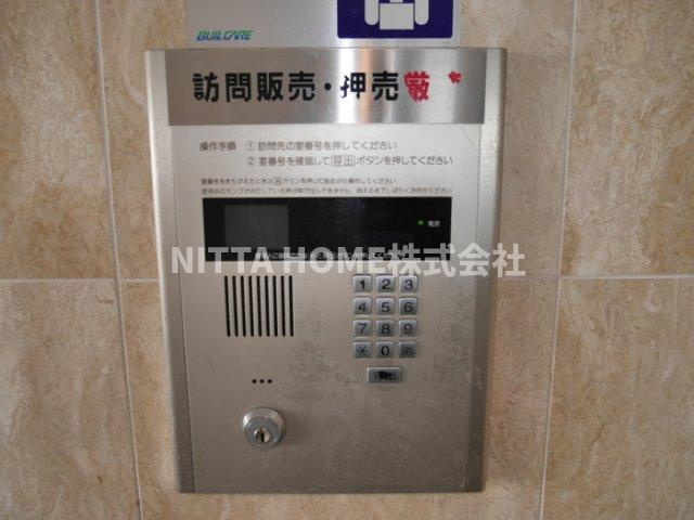 豊岡市今森の賃貸マンションのセキュリティ|オートロックに防犯カメラを設置しています◎