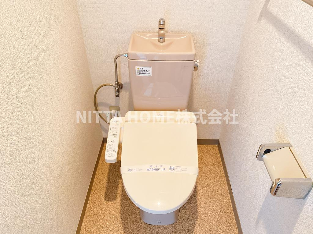 豊岡市今森の賃貸マンションのトイレ|ウォシュレットも設置済み◆