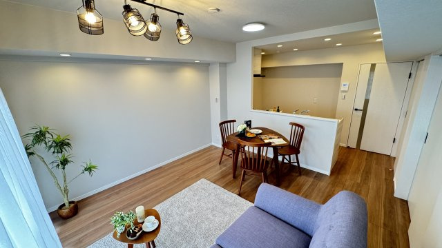 【居間・リビング】ライオンズマンション宇治 