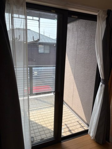 玉野市明神町のバルコニー