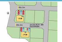 糟屋郡新宮町大字湊4期　1号棟の区画図