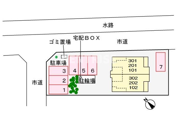 エトワール・Ｋの駐車場|駐車場