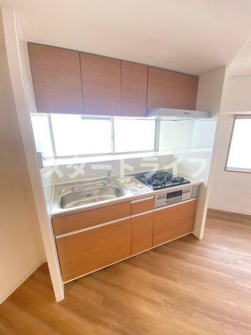 大阪市淀川区東三国３丁目の賃貸マンションのキッチン