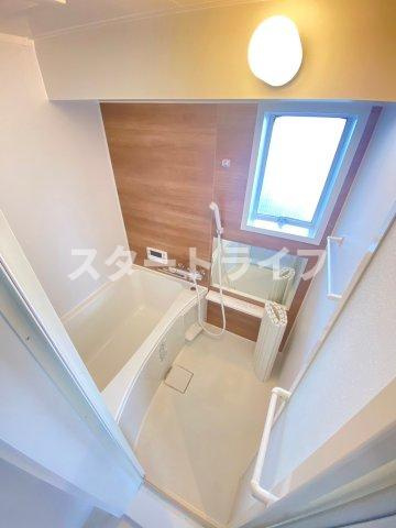 大阪市淀川区東三国３丁目の賃貸マンションの浴室