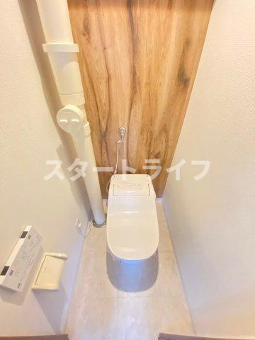 大阪市淀川区東三国３丁目の賃貸マンションのトイレ