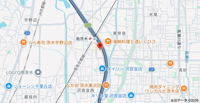 第3マンション南茨木の地図