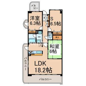 フォンテーヌ神山の間取り