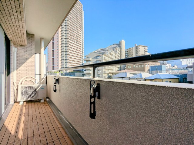 サンヴェール門前仲町のバルコニー|～広々バルコニー写真～