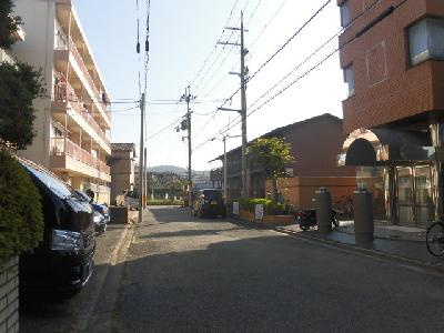 朝日プラザ鴨川の地図|前面道路