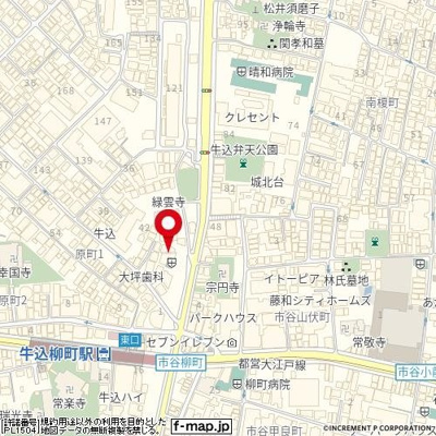 【地図】 | Le-lion牛込柳町