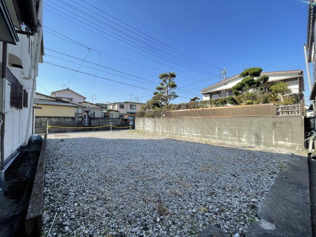 南国市大そね甲　土地の外観|南東側から見た写真です。お好きなハウスメーカーで建築可能です。