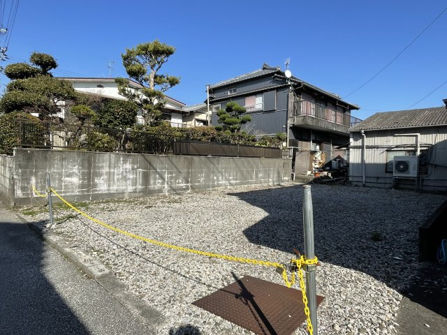 南国市大そね甲　土地の外観|南西側から見た写真です。月極駐車場としての貸し出しもおすすめです。