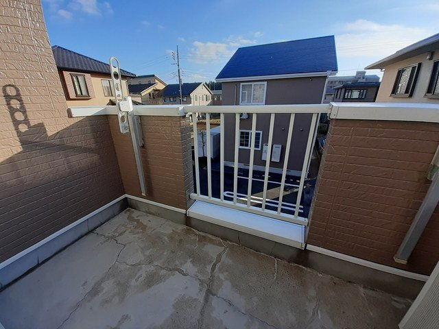 パストラーレ　Ｂのバルコニー|バルコニーがあります