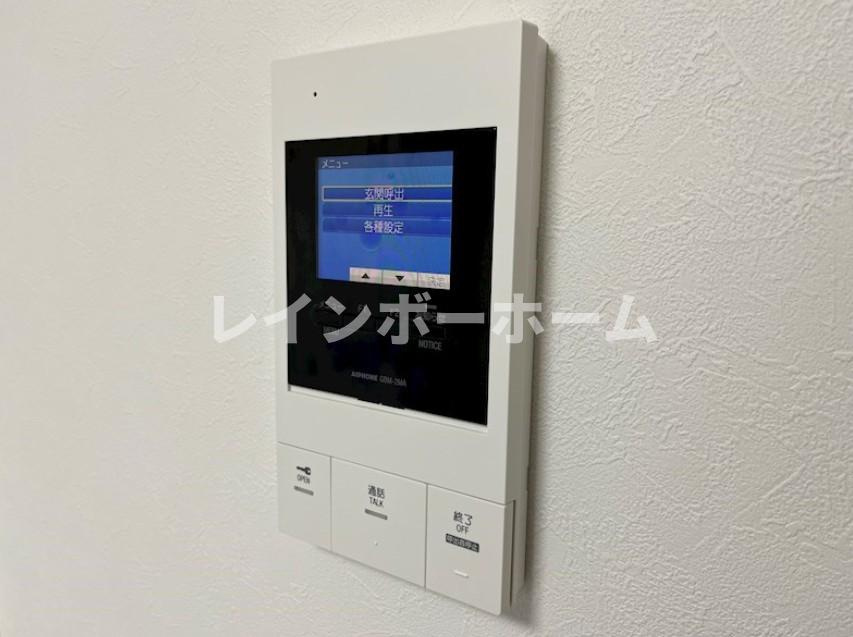 レジデンス江北のセキュリティ|同施工他部屋
同管理会社、参考写真