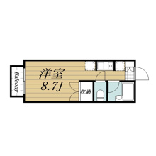 【間取り】 | アンビション西都賀