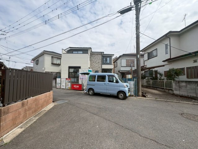 川越市吉田　新築分譲　東武東上線『霞ヶ関駅』徒歩12分　【上戸小学区】の前面道路含む現地写真