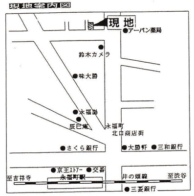 【地図】 | テラスハウス・E棟
