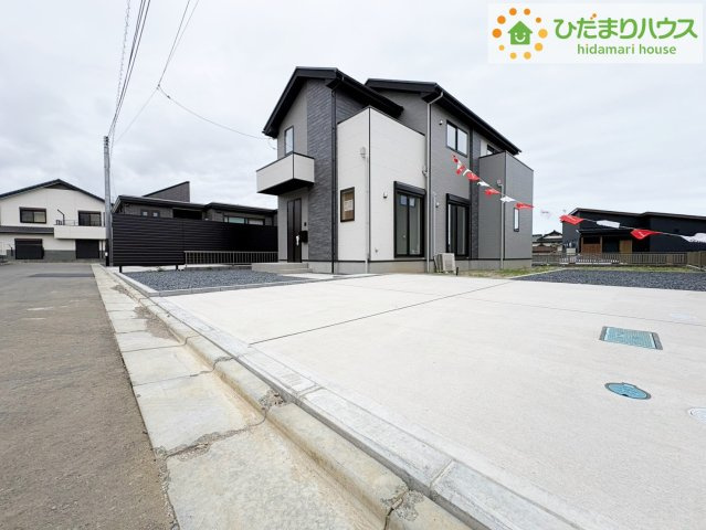 日立市東大沼町11期　新築戸建　2号棟の駐車場|駐車場２台止められます(^^♪