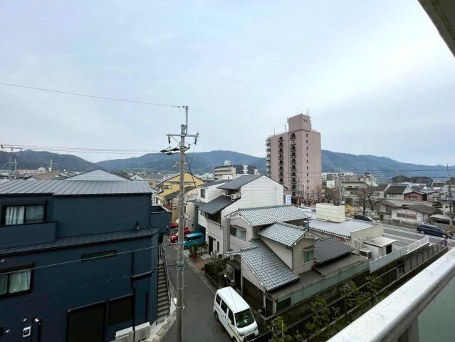 ◆２０２５年８月リフォーム完了◆３沿線利用可◆収納豊富◆マンハイム山科の展望|バルコニーからの眺望