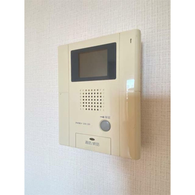 【セキュリティ】 | ブルーノート | モニター付きインターホンで防犯面も安心です！