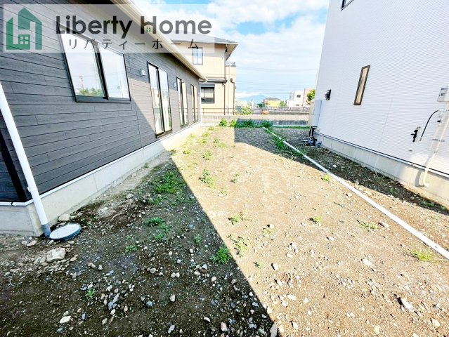 筑西市二木成第2　新築戸建　4号棟の庭