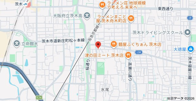 セジュール主原の地図