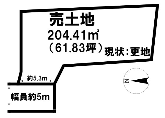 売土地 分譲地　下古志町4区画