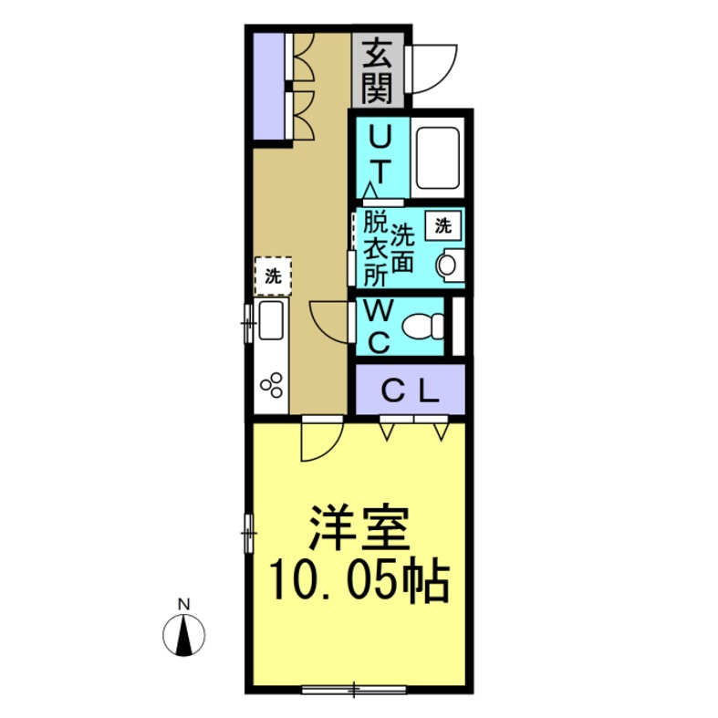 Mare Southの間取り
