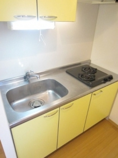 【キッチン】 | グランヴァン中野江古田 | 2ガスのシステムキッチン。