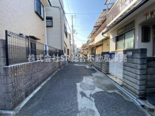 小若江1丁目中古戸建の前面道路含む現地写真|前面道路含む現地写真です