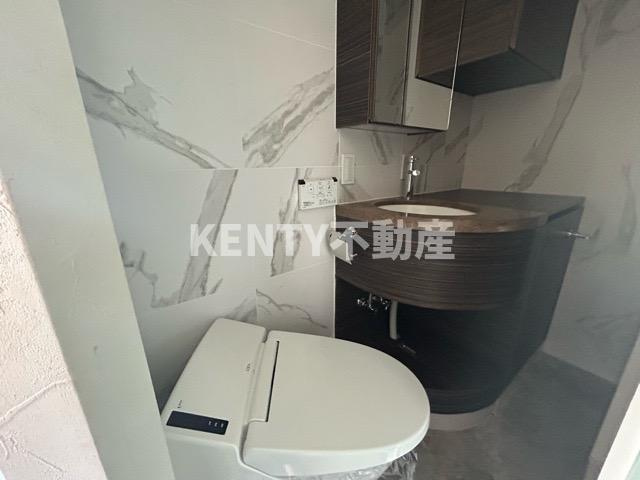 【トイレ】 | コンテル旗の台 | 清潔感のあるトイレです