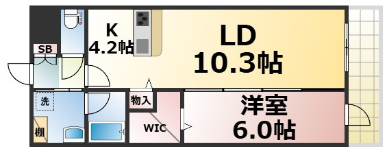 【間取り】 | ベルンガーデン勝山北　仲介手数料無料