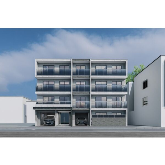 【外観パース】ラディア山鼻