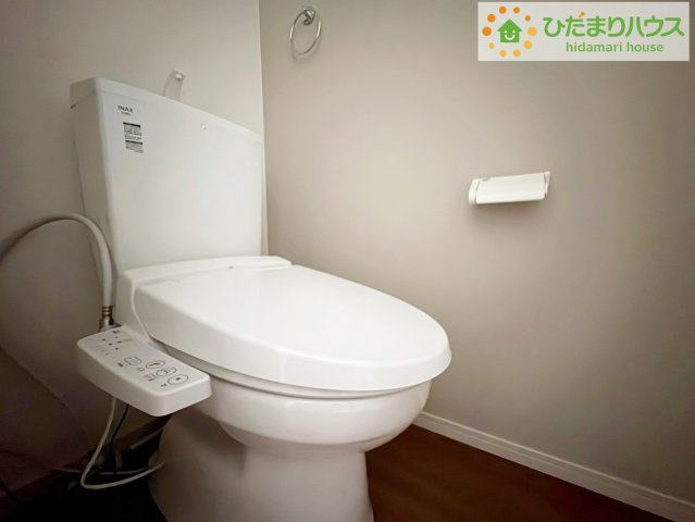 日立市東大沼町11期　新築戸建　3号棟のトイレ|トイレは1F、2F共に完備！取り合いになることがありませんね(^^)/