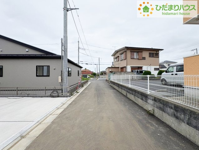 日立市東大沼町11期　新築戸建　3号棟の前面道路含む現地写真|閑静な住宅地で叶える穏やかな新生活☆彡