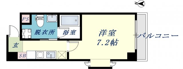 第7美和マンションの間取り