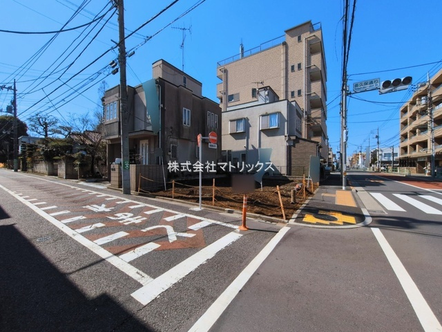 練馬区大泉学園町7丁目　北東角地　限定1棟の前面道路含む現地写真