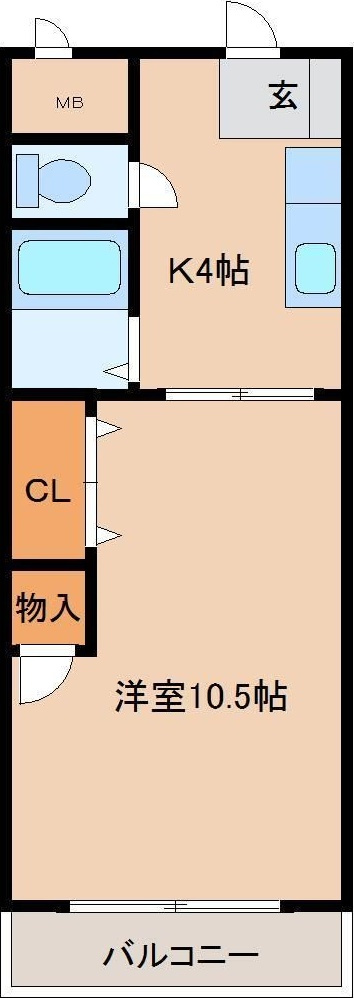 ウッドハウスIIの間取り