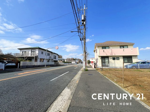 【前面道路含む現地写真】 | 東急田園都市線「すずかけ台」売地 | 前面道路含む現地写真です