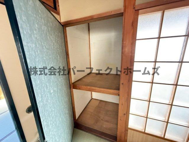 伊加賀本町戸建　賃貸の収納|大きなものも収納できそうです